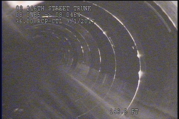 General Photograph - LINED PIPE DOWNSTREAM