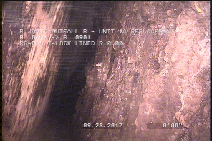 General Observation - SLUDGE LAYER 10' UPSTREAM