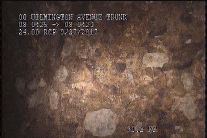 Surface Aggregate Visible, at 12 o'clock, within 8 inches of joint: NO
