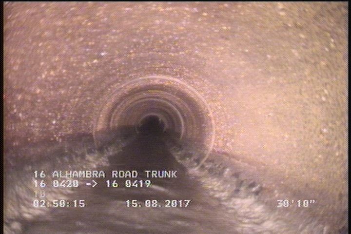 Deposits Settled Other, 10 %of cross sectional area, at 06 o'clock, , within 8 inches of joint: YES, Start
