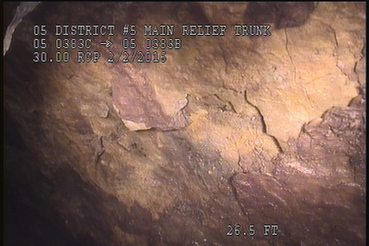 Water Mark, 70 %of cross sectional area