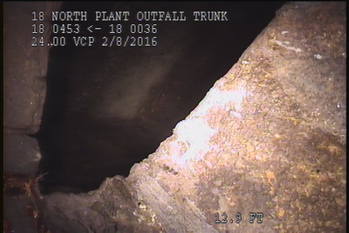 Upstream Manhole, Survey Ends - 1:40AM