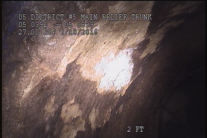 Surface Spalling, from 09 to 03 o'clock, within 8 inches of joint: NO