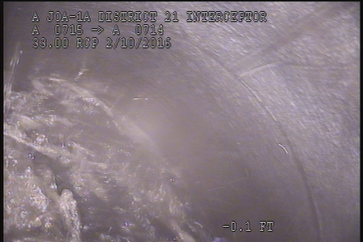 Survey Abandoned - DOWNLEG UPSTREAM SIPHON
