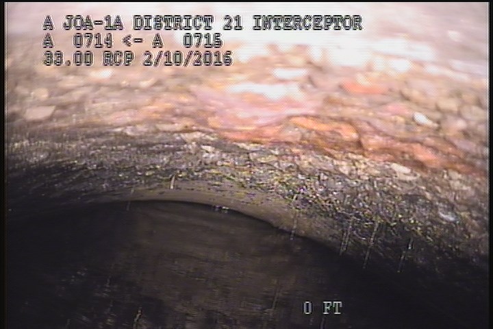 Survey Abandoned - UPLEG DOWNSTREAM SIPHON