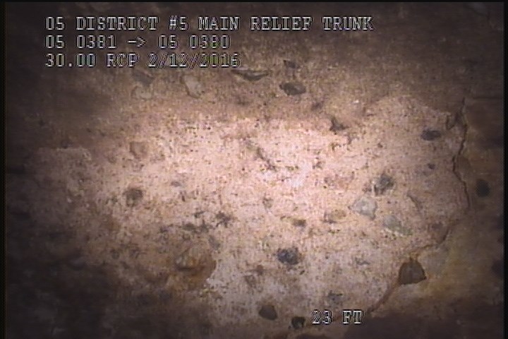 Surface Aggregate Visible, from 09 to 03 o'clock, within 8 inches of joint: YES, Start - SEVERE AGG