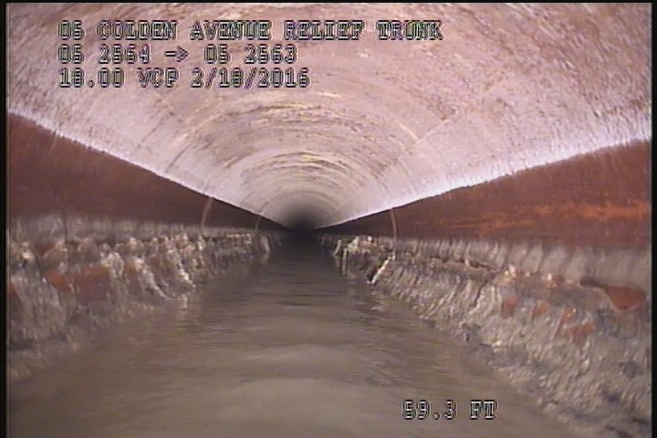 Deposits Attached Grease, 5 %of cross sectional area, from 03 to 09 o'clock, , within 8 inches of joint: YES, Start