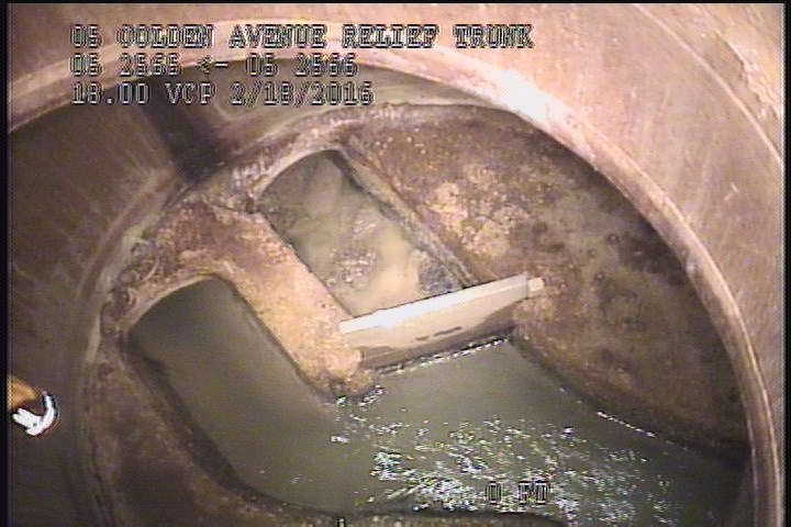 Water Mark, 50 %of cross sectional area