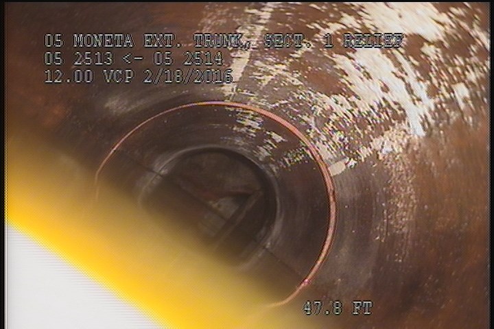 Water Mark, 55 %of cross sectional area
