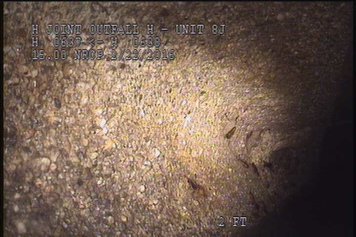 Surface Aggregate Visible, from 11 to 01 o'clock, within 8 inches of joint: NO