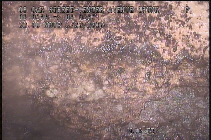 Surface Aggregate Visible, from 03 to 04 o'clock, within 8 inches of joint: YES, Start - SEVERE AGG