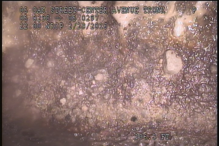 Surface Aggregate Visible, from 03 to 04 o'clock, within 8 inches of joint: NO - SEVERE AGG