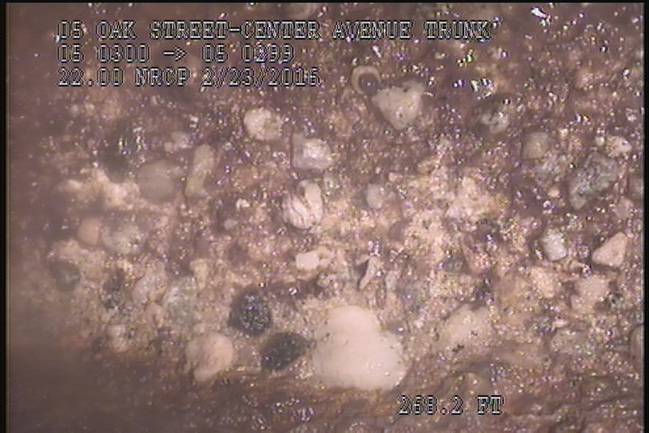 Surface Aggregate Visible, from 03 to 04 o'clock, within 8 inches of joint: NO - SEVERE AGG