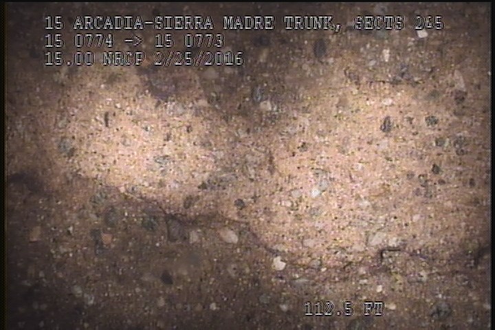 Surface Aggregate Missing, from 09 to 03 o'clock, within 8 inches of joint: NO - SEVERE AGG PEELING CONCRETE