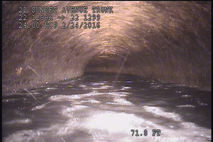 Water Mark, 40 %of cross sectional area