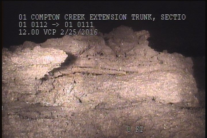 Upstream Manhole, Survey Begins - 9:33 AM