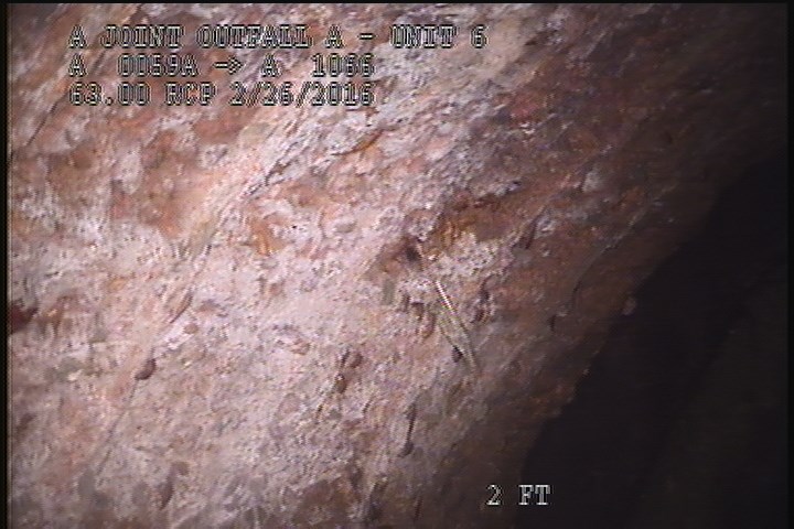 Surface Reinforcement Visible, from 09 to 03 o'clock, within 8 inches of joint: NO