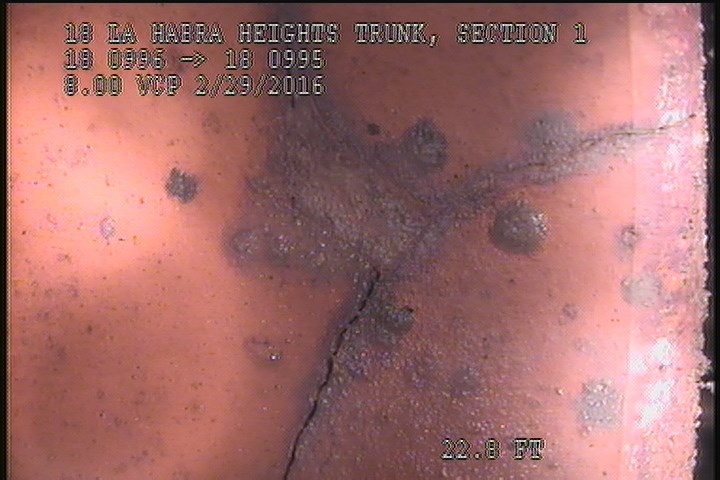 Fracture Multiple, from 08 to 04 o'clock, within 8 inches of joint: YES - SLIGHT