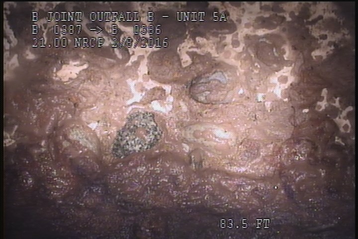 Surface Aggregate Visible, from 09 to 10 o'clock, within 8 inches of joint: YES - SEVERE AGG SPORATIC