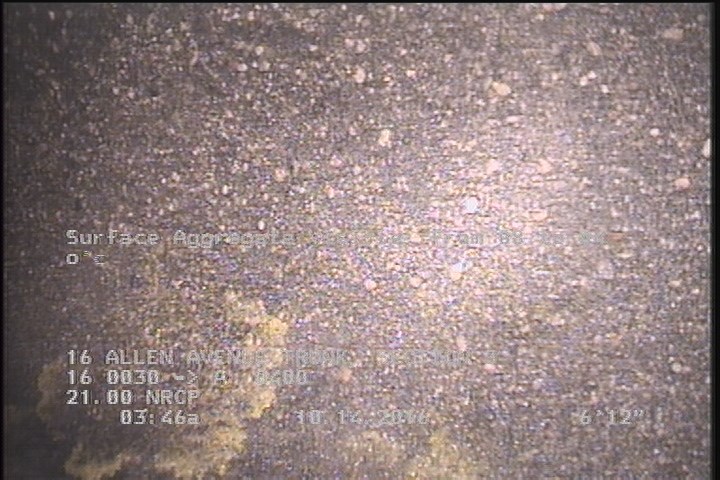 Surface Aggregate Visible, from 08 to 04 o'clock, within 8 inches of joint: YES, Start