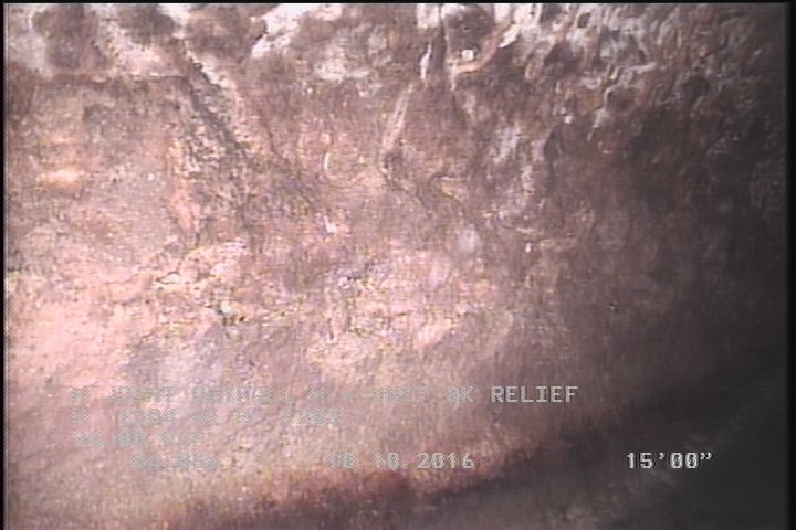 Surface Spalling, from 09 to 03 o'clock, within 8 inches of joint: YES, Start