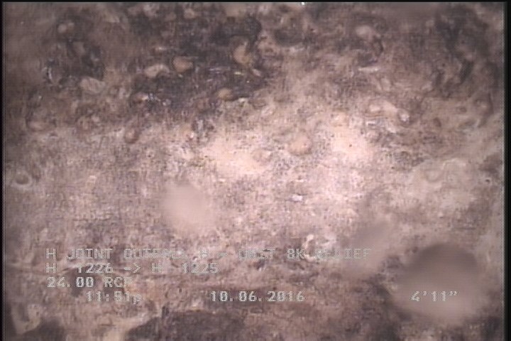 Surface Aggregate Visible, from 09 to 03 o'clock, within 8 inches of joint: YES, Start