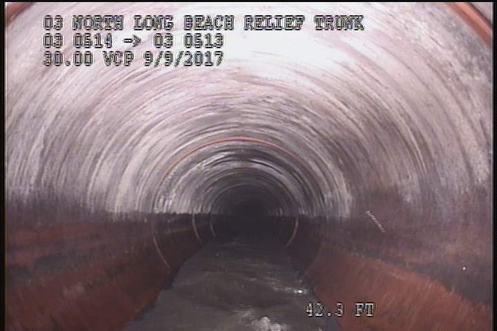General Observation - THIN WHITE COATING ON PIPE