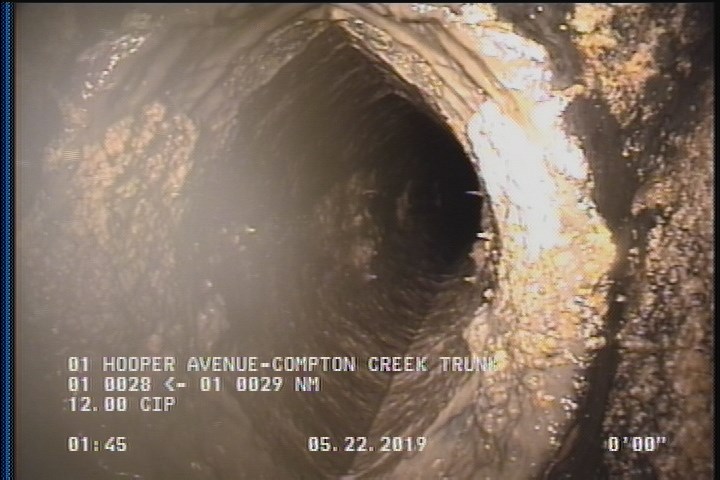 Survey Abandoned - VIEW OF UPLEG OF D/S NORTH MIDDLE SIPHON.
