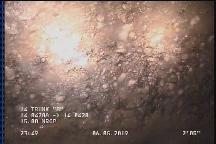 Surface Aggregate Projecting, from 09 to 03 o'clock, within 8 inches of joint: YES, Start