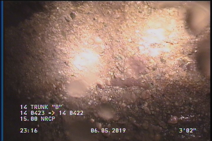Surface Aggregate Projecting, from 09 to 03 o'clock, within 8 inches of joint: YES, Start