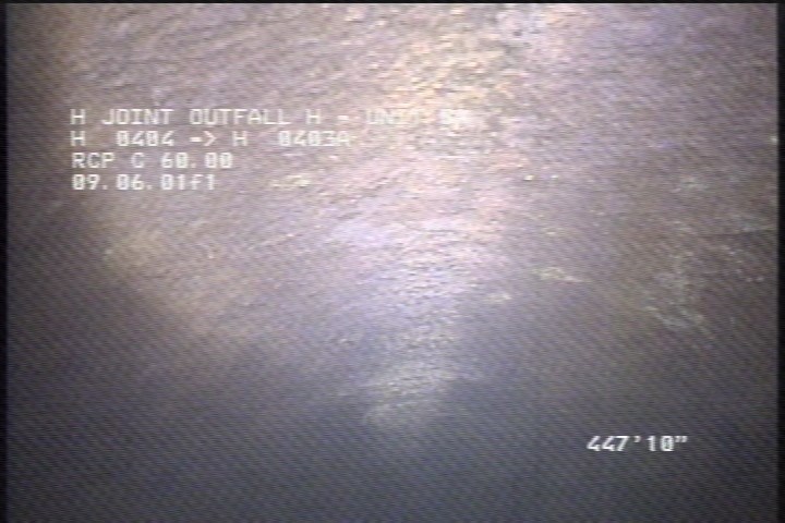 Surface Spalling, from 09 to 03 o'clock, within 8 inches of joint: YES, Start