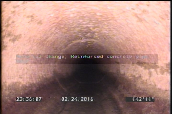 Material Change, Reinforced concrete pipe - NRCP