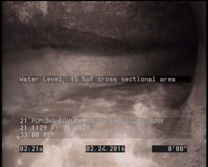 Water Level, 15 %of cross sectional area