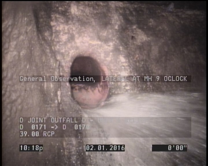 General Observation - LATERAL AT MH 9 OCLOCK