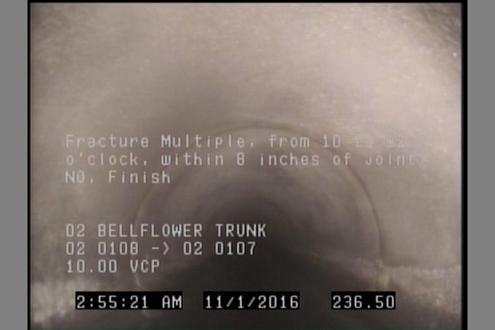 Fracture Multiple, from 10 to 02 o'clock, within 8 inches of joint: NO, Finish