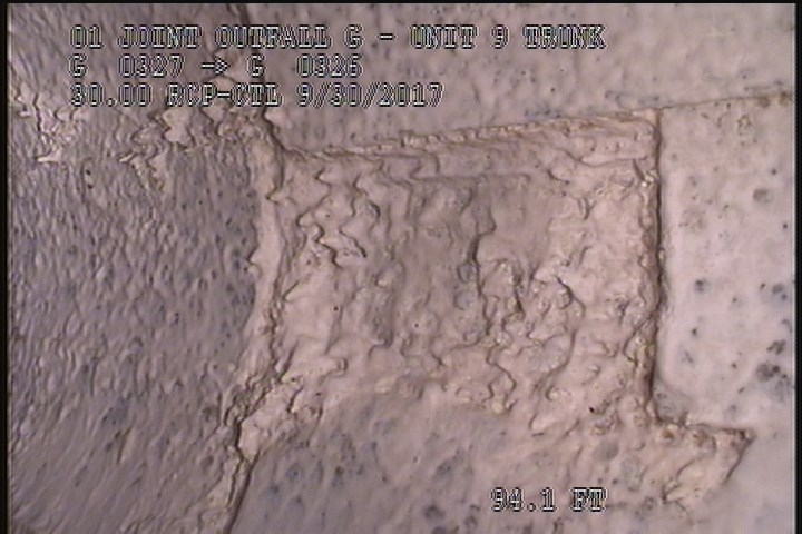 General Observation - PARTIAL MISSING TILE UNDER MAG