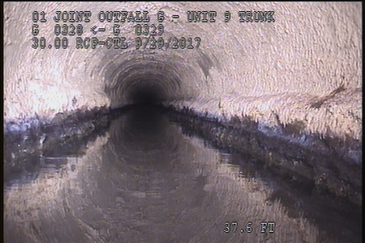 Upstream Manhole, Survey Ends - 4:35AM