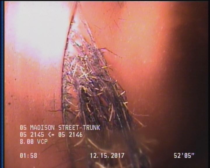 Roots Fine Joint, from 09 to 03 o'clock, within 8 inches of joint: YESR, Start