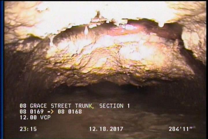 Survey Abandoned - DUE TO GREASE DEPOSITS.
