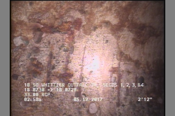 Surface Reinforcement Visible, from 08 to 04 o'clock, within 8 inches of joint: YES, Start