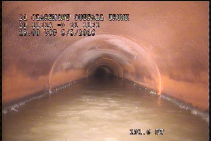 Water Mark, 40 %of cross sectional area