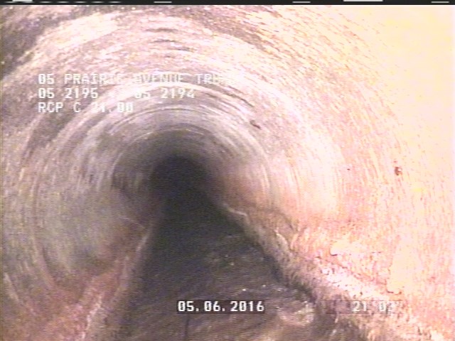 Deposits Attached Grease, 2 %of cross sectional area, from 04 to 08 o'clock, , within 8 inches of joint: YES, Start