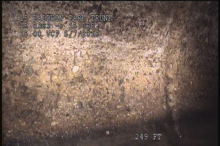 Surface Spalling, from 08 to 04 o'clock, within 8 inches of joint: NO, Start