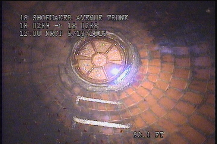 Downstream Manhole, Survey Ends - 10:51AM