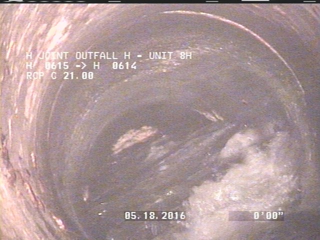 Survey Abandoned - DOWNLEG UPSTREAM SIPHON WEST