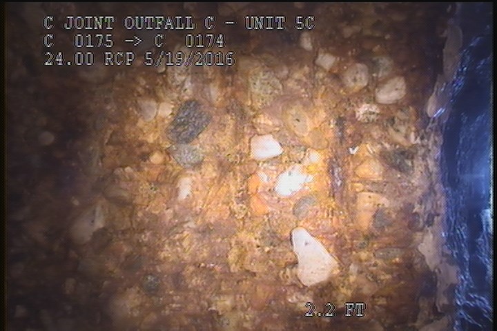 Surface Reinforcement Visible, at 12 o'clock, within 8 inches of joint: NO
