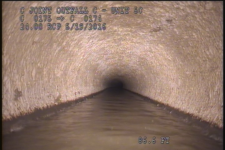 Water Level, 25 %of cross sectional area