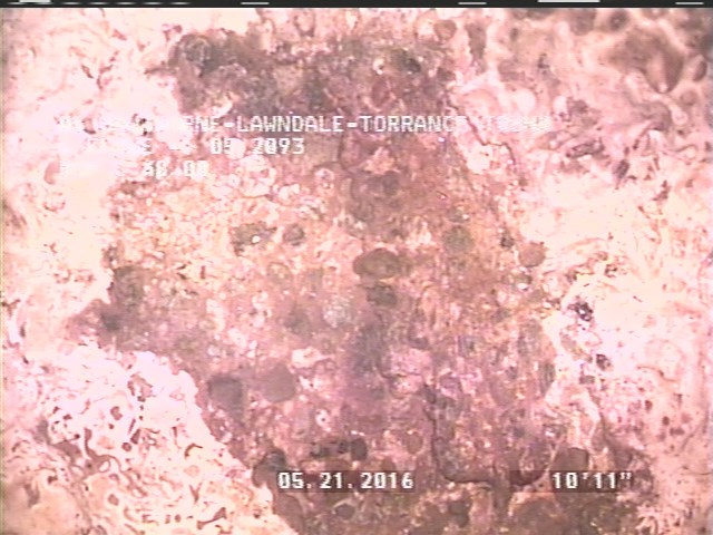 Surface Aggregate Visible, from 09 to 10 o'clock, within 8 inches of joint: NO - SEVERE AGG UNDER MAG COAT