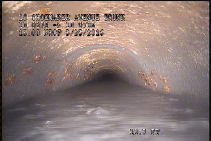 Water Mark, 55 %of cross sectional area
