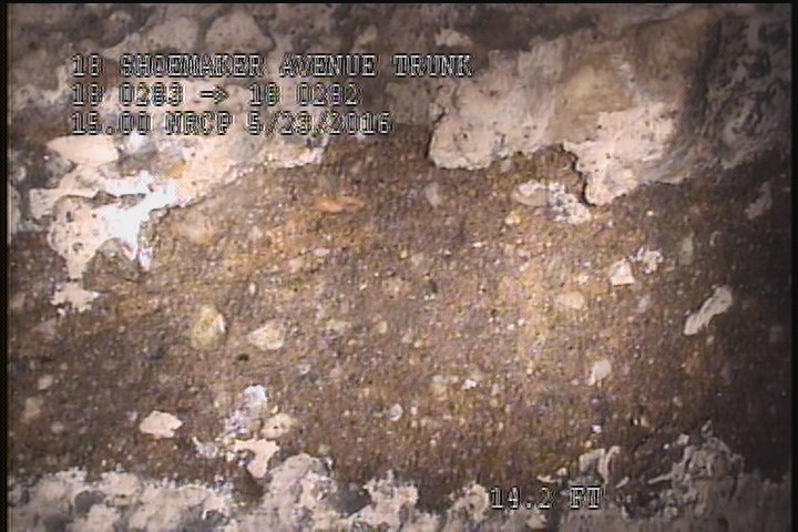 Water Mark, 50 %of cross sectional area